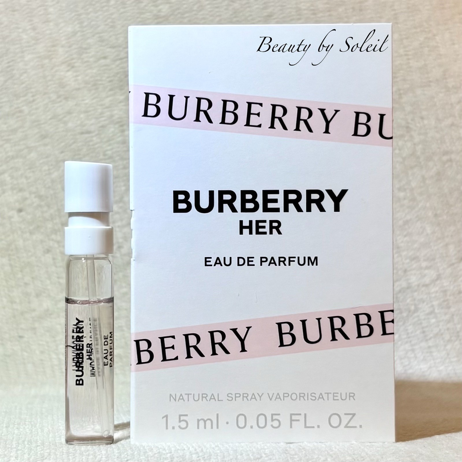 Burberry Her EDP + EDP Intense + Elixir de Parfum + PARFUM (2026) Sample Sprays