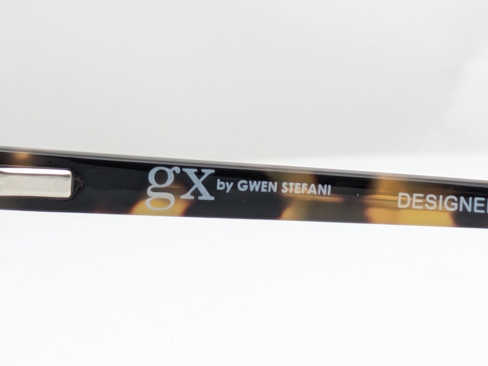 GX by Gwen Stefani GX081 GRY Grey Stripe Women’s Eyeglasses Frames 53-16-135