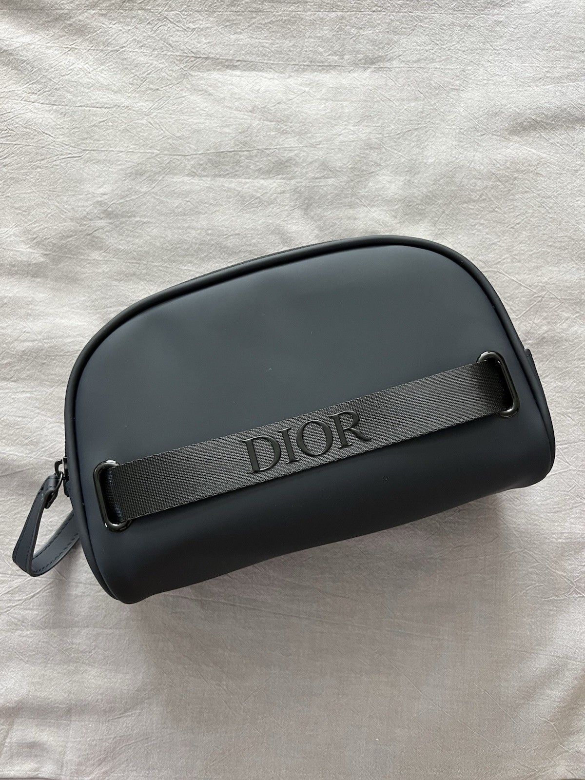 DIOR Sauvage Men EDP 0.34oz/10ml & Shower Gel 0.67 oz Travel Set NIB/ Pouch GBag