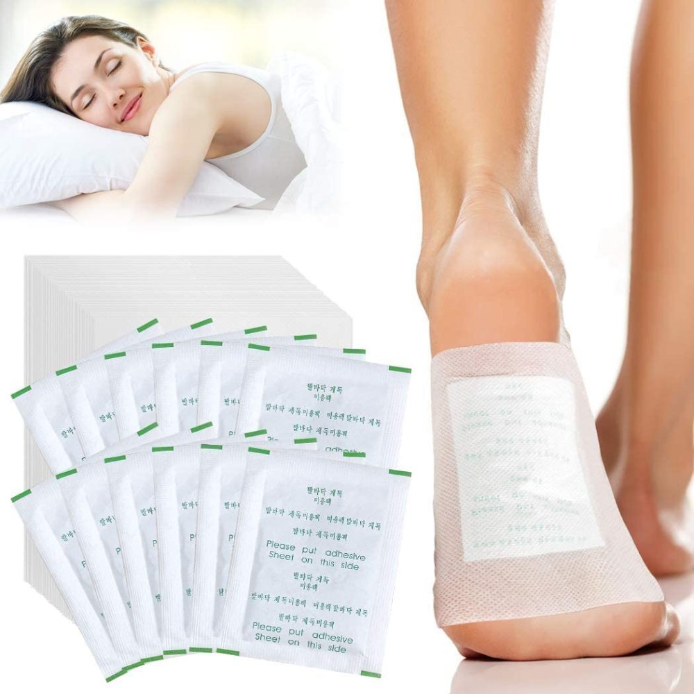 300PCS Detox Foot Patches Pads Body Toxins Feet Slimming Deep Cleansing Herbal
