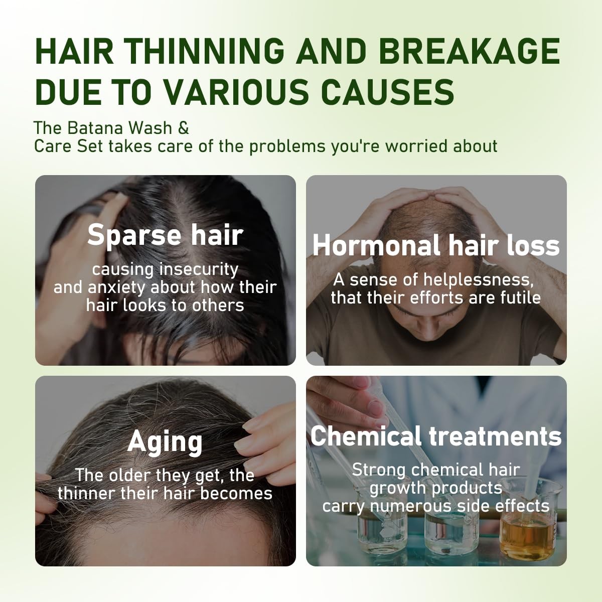 Batana Oil Shampoo and Conditioner, Hair loss and Batana Oil for Hair Growth …