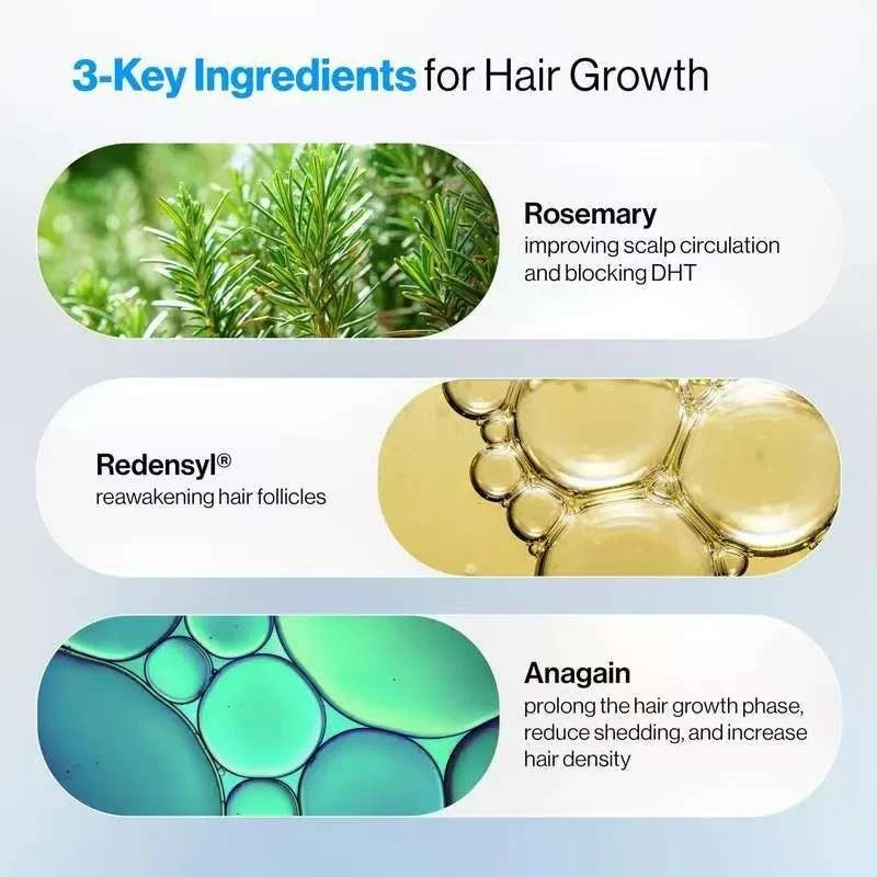 25ml Be Bodywise Hair Growth Serum Roll On – 3% Rosemary, 3% Redensyl & 2%