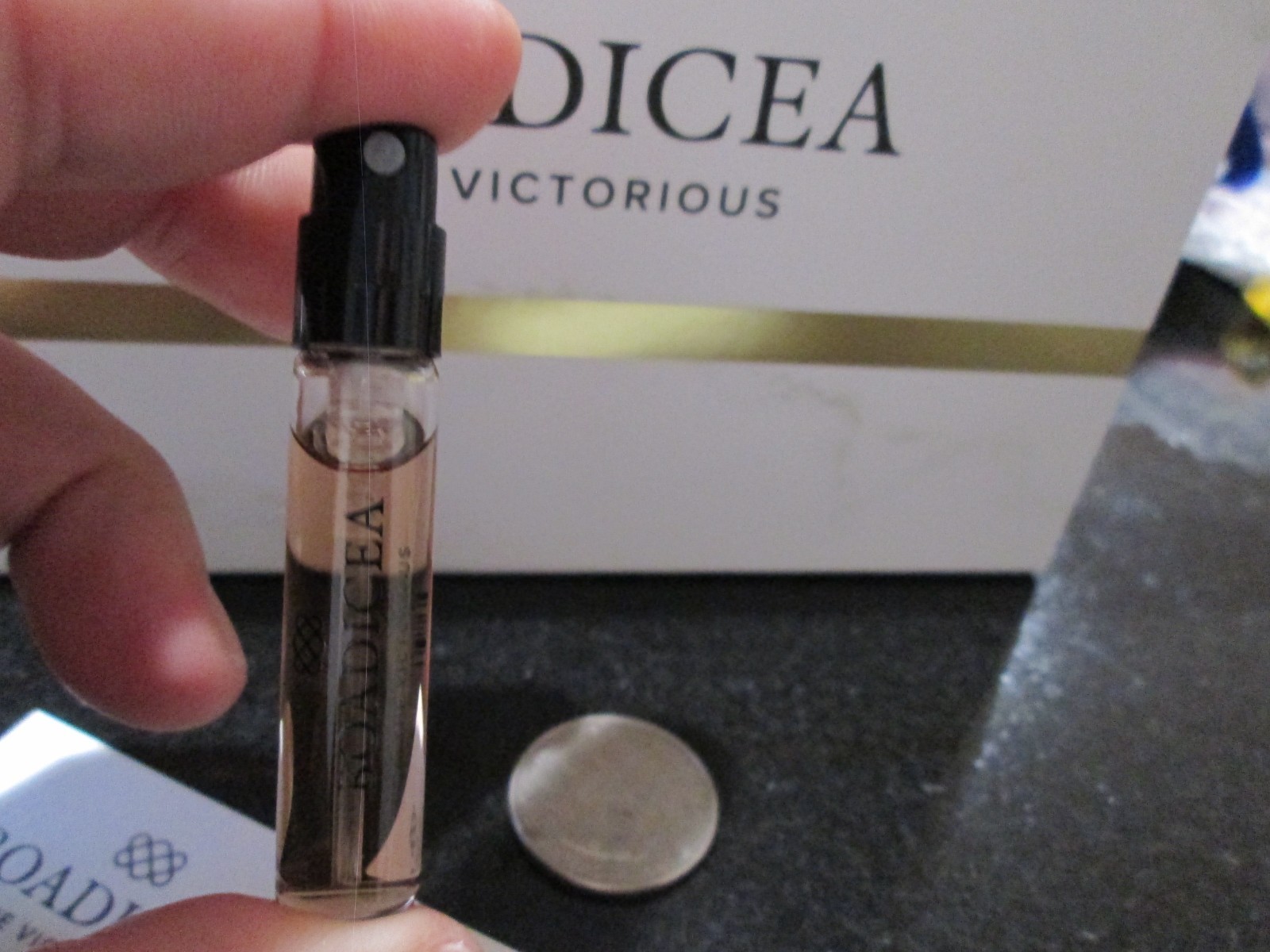 BTV Boadicea the victorious ALMAS PURE parfum niche NWOB Sample 2ml Unique!