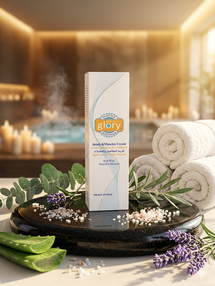 Beauty Glory Joints and Muscles Cream 100ml Dead Sea Minerals Massage Cream