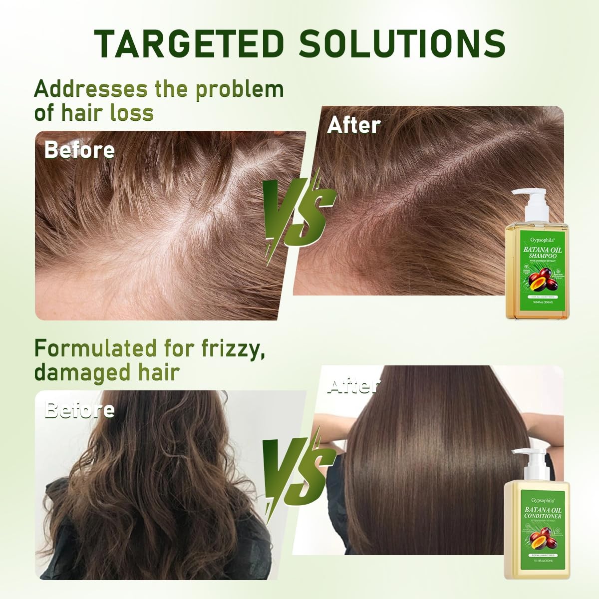 Batana Oil Shampoo and Conditioner, Hair loss and Batana Oil for Hair Growth …