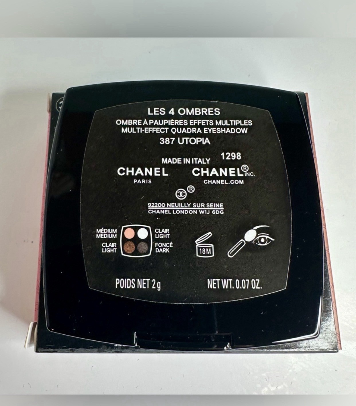 CHANEL Les 4 Ombres Utopia 387 Eyeshadow