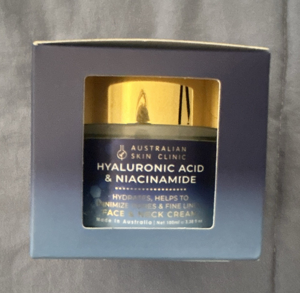 Australian Skin Clinic Hyaluronic Acid + Niacinamide Face & Neck Cream 3.38oz