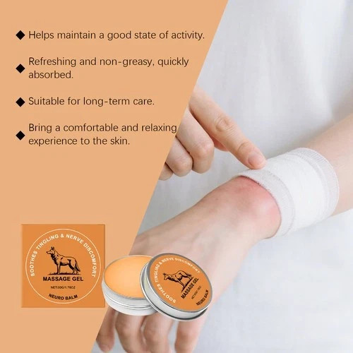 Therawolf Neuro Balm, Joint Care Soothing Cream, Herbal Cooling Soothing Cream