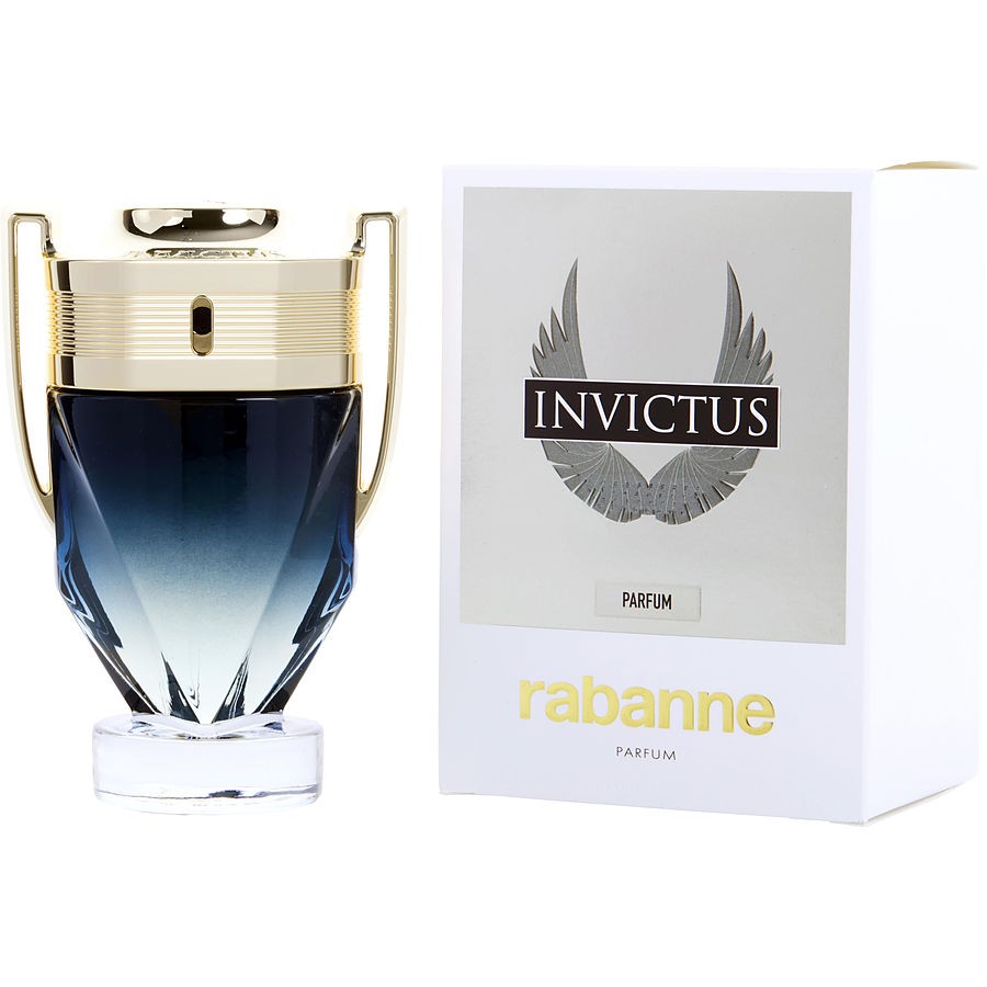 Paco Rabanne Men’s Invictus Parfum 3.4 oz Fragrances 3349668627530