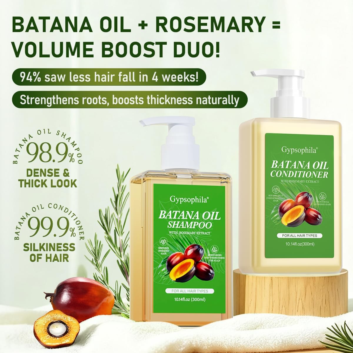 Batana Oil Shampoo and Conditioner, Hair loss and Batana Oil for Hair Growth …