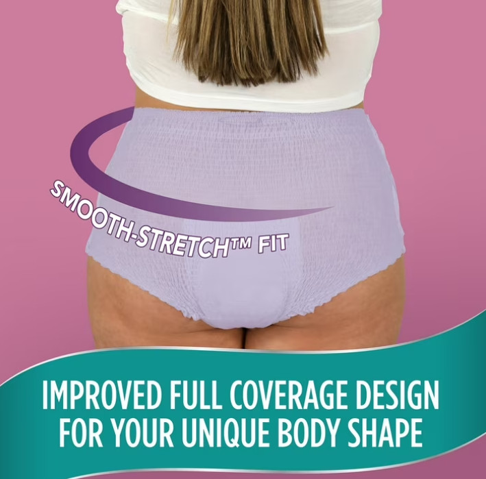 Assurance Women’s Incontinence & Postpartum Underwear, 2XL, Absorb(54 Count)