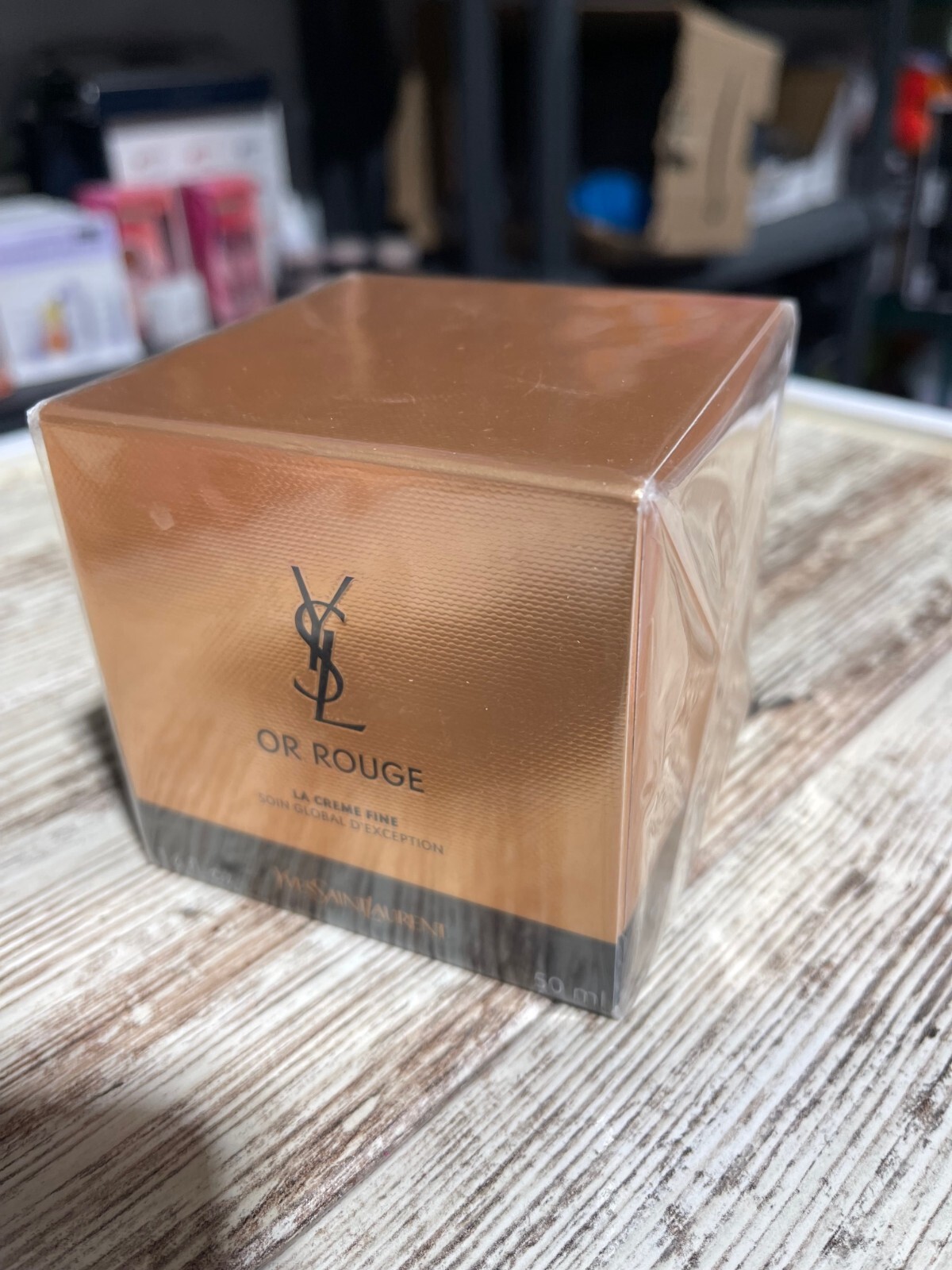 YSL Beaute Or Rouge La Creme Fine 1.6oz/50ml Factory Sealed