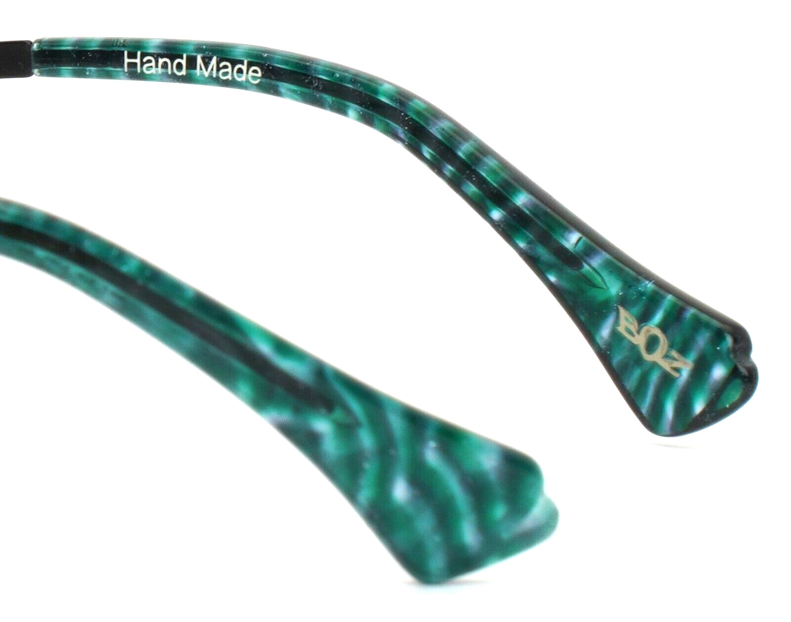 BOZ by JF REY Extra 4000 Green Black Womens Semi Cat Eye Eyeglasses 47-20-140
