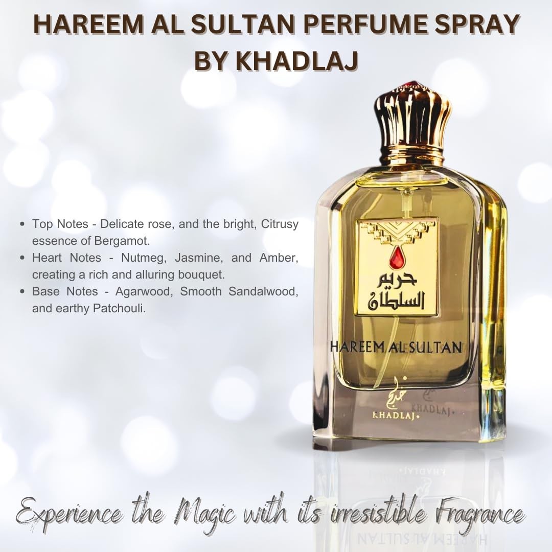 Khadlaj Edp Hareem Al Sultan Gold Spray, – Gold (2.5oz)