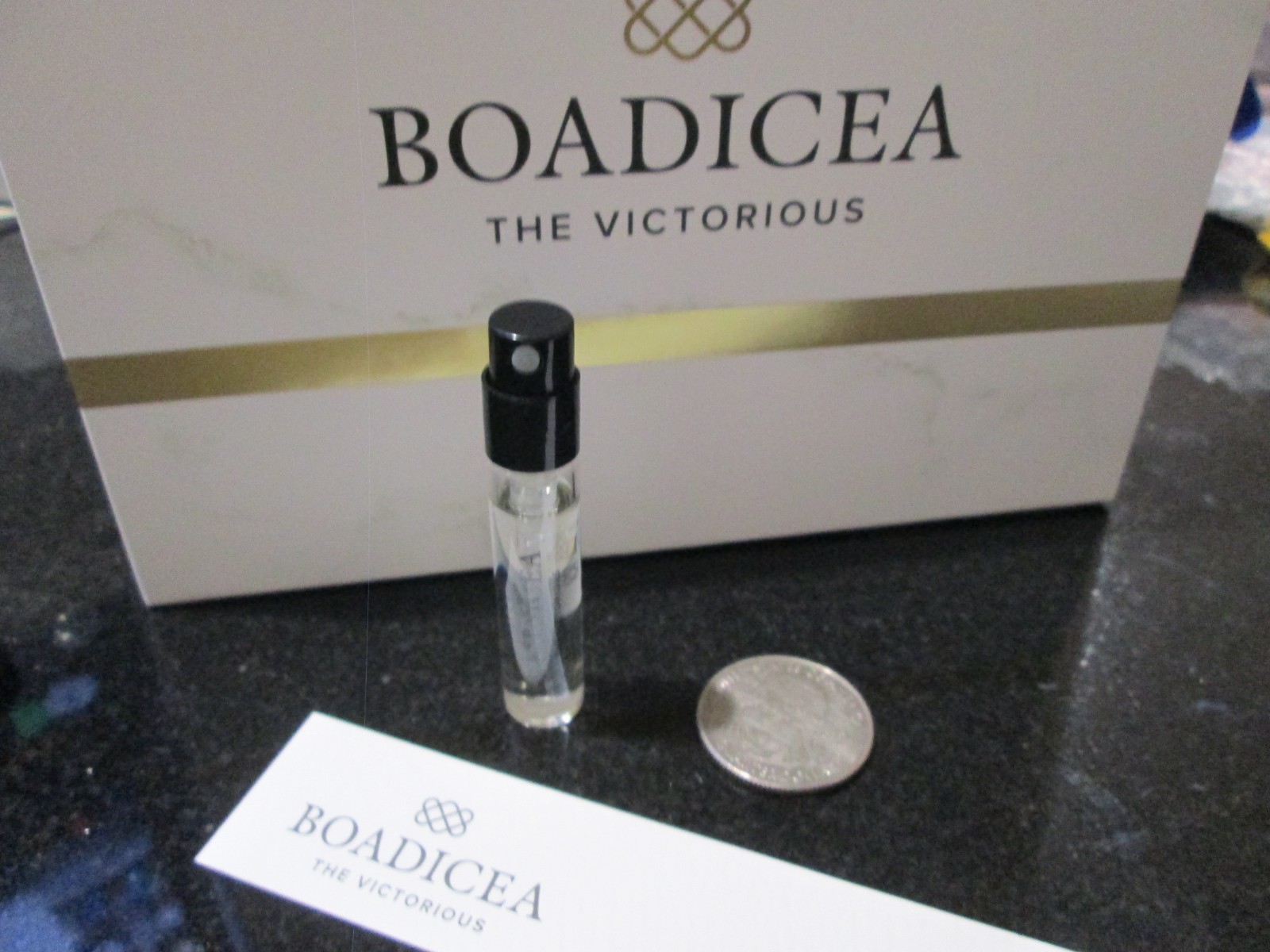 BTV Boadicea the victorious Heroine eau de parfum niche NWOB Sample 2ml