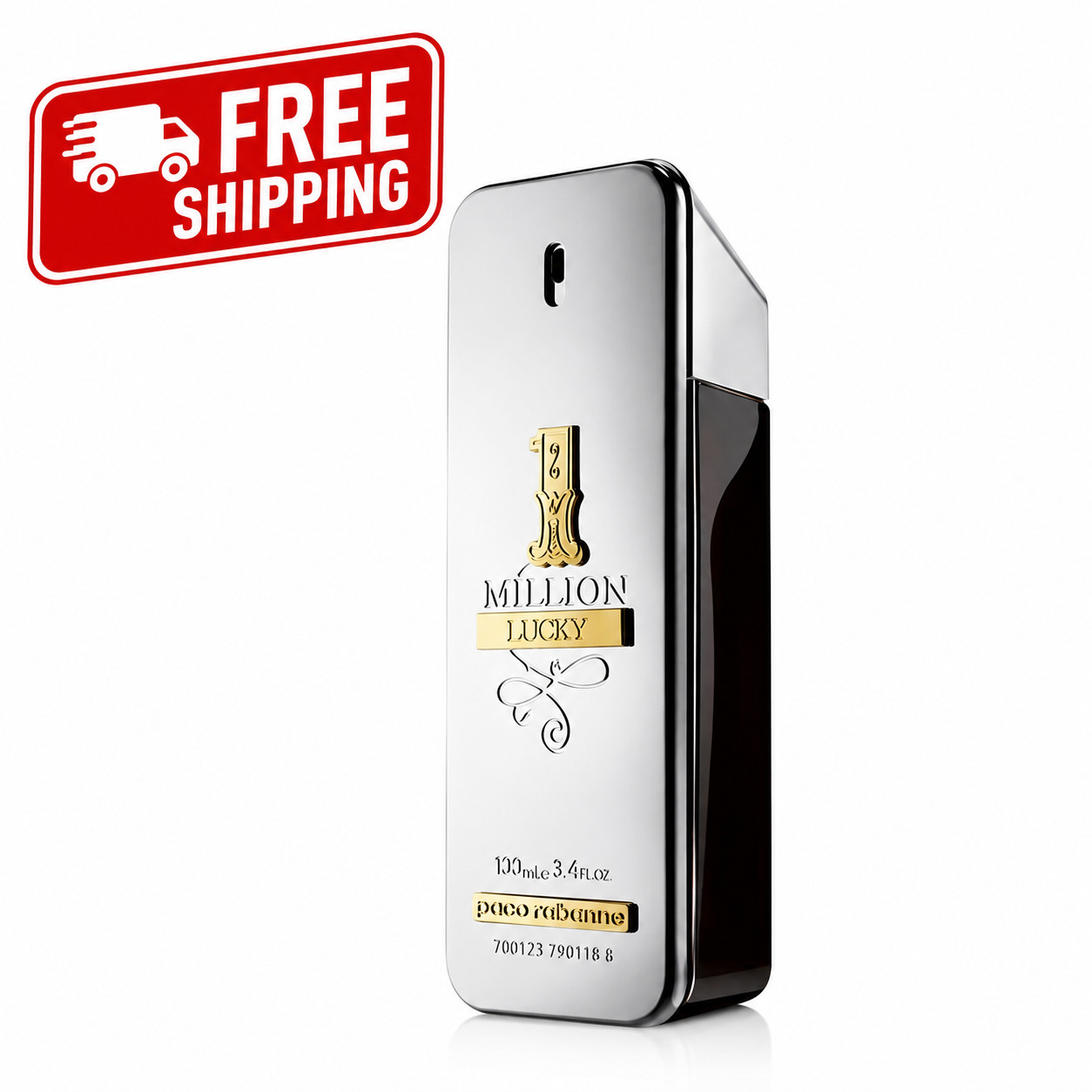1 Million Lucky Eau de Parfum 3.4oz 100ml Spray for Men New Sealed