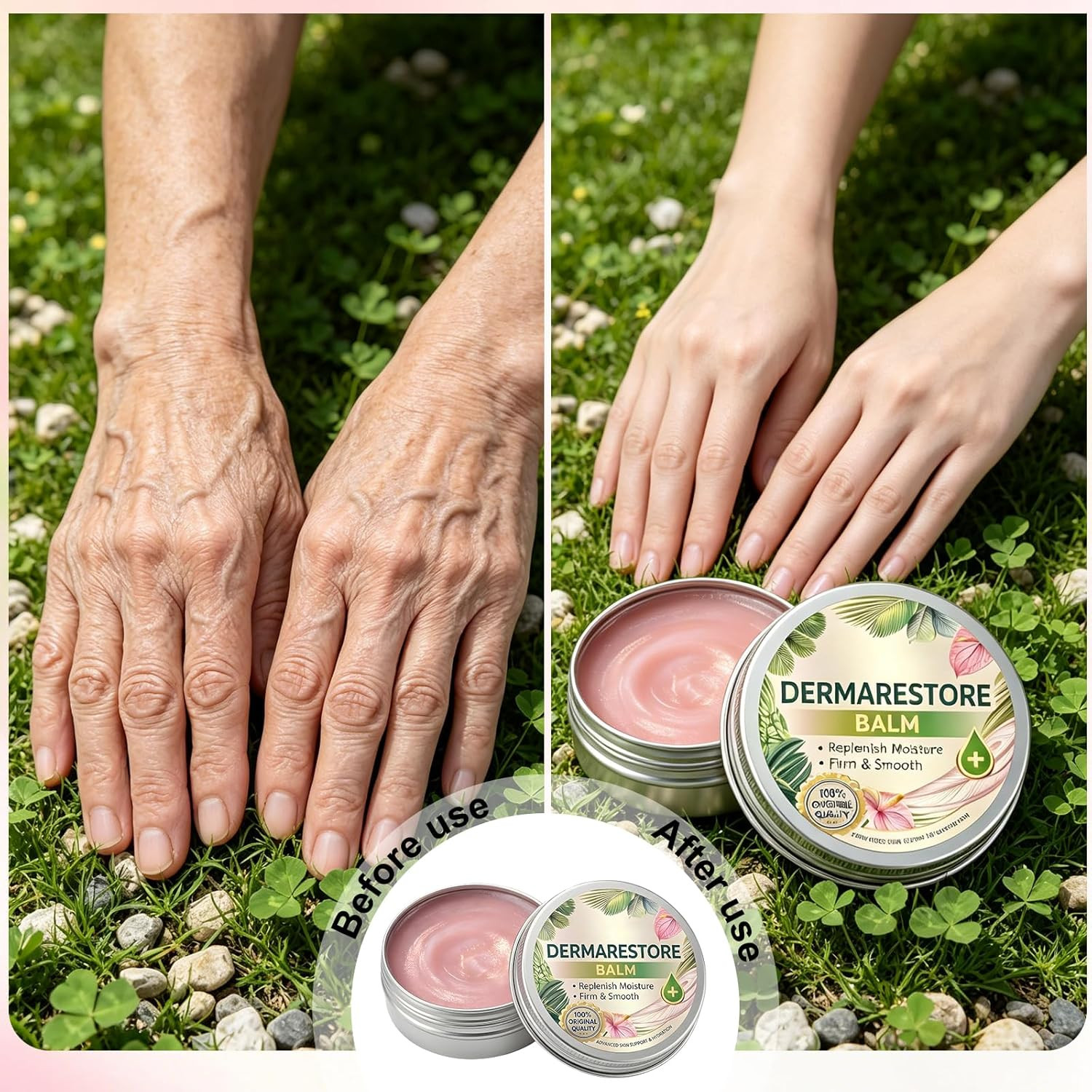 2Pcs Derma Restore Balm,Dermarestore Miracle Balm,Comfortable Balms,Moisturizing