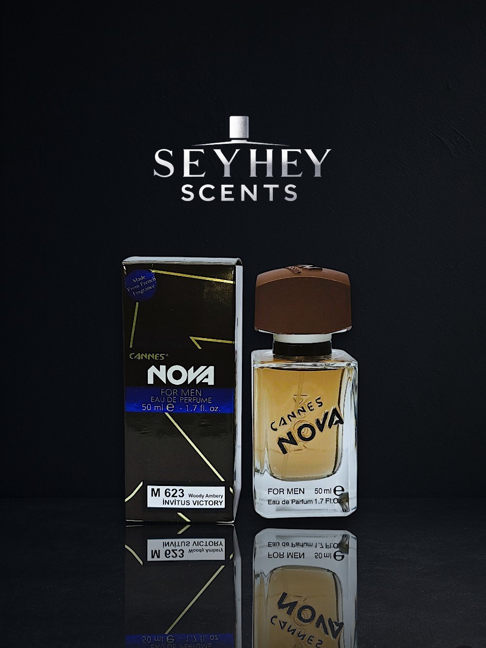 CANNES NOVA for Men M 623 – Eau de Parfum 50ml – Inspired by Invictus Victory