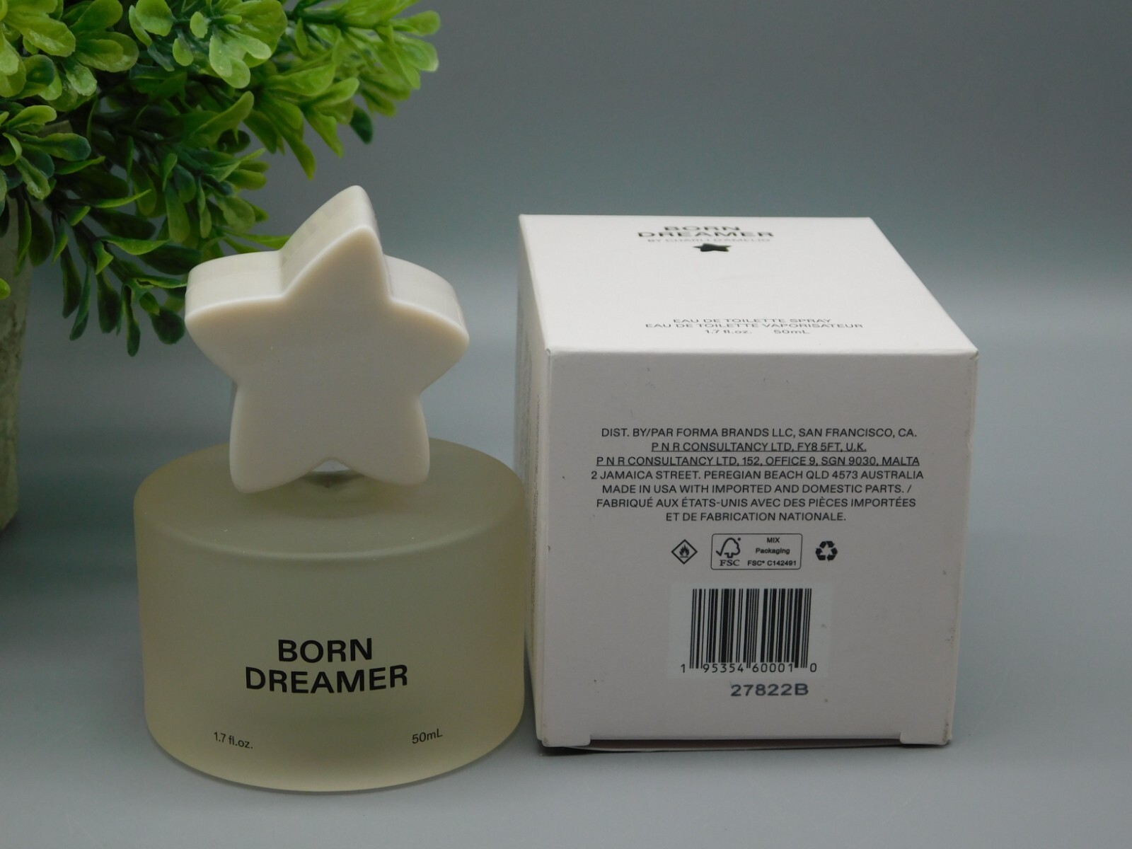 Charli D’Amelio BORN DREAMER Eau de Toilette Spray 1.7 oz New in Retail Box
