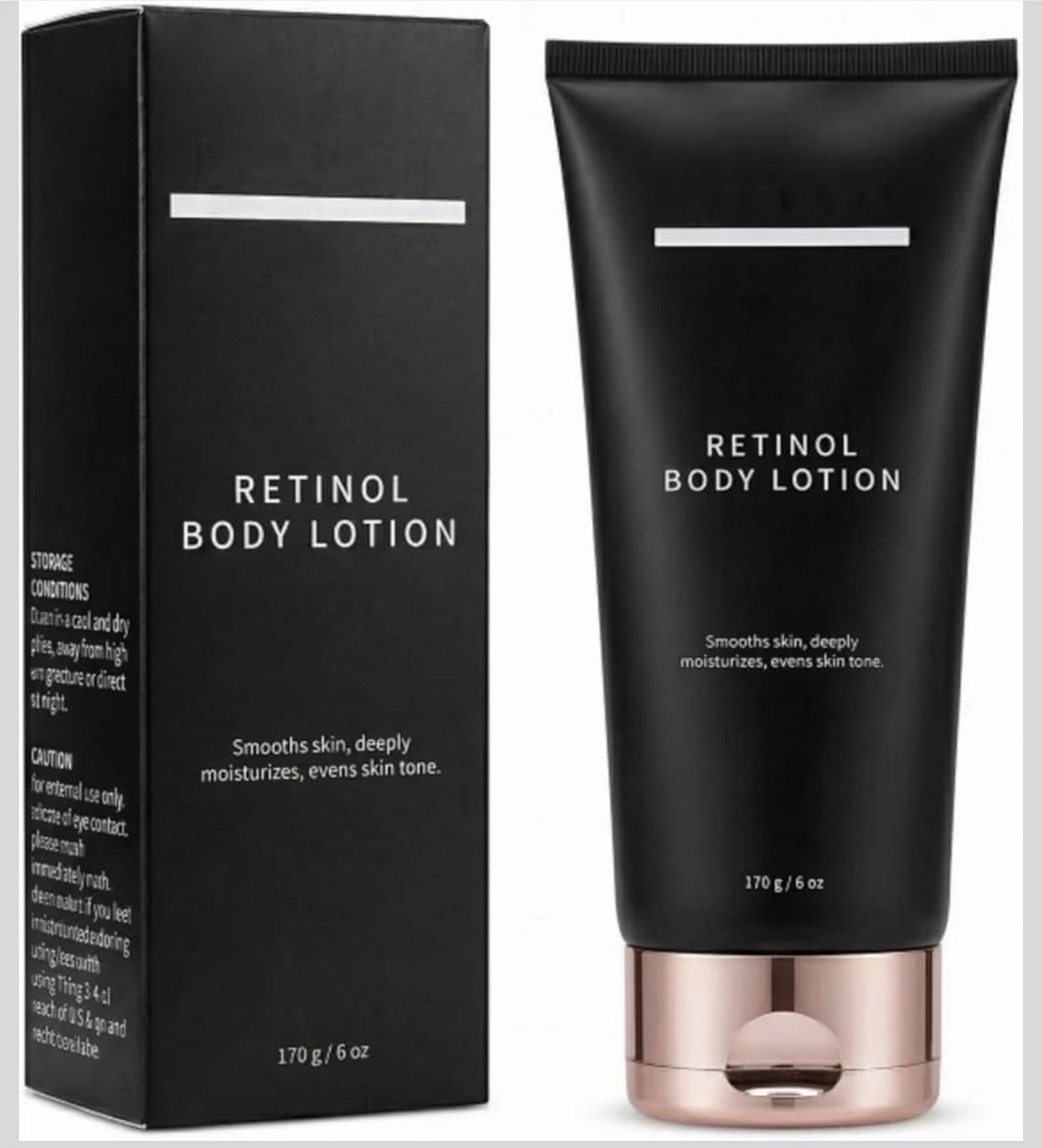 Retinol Anti Aging Body Lotion Firming Cream Crepey Skin Moisturizer 6oz 170g