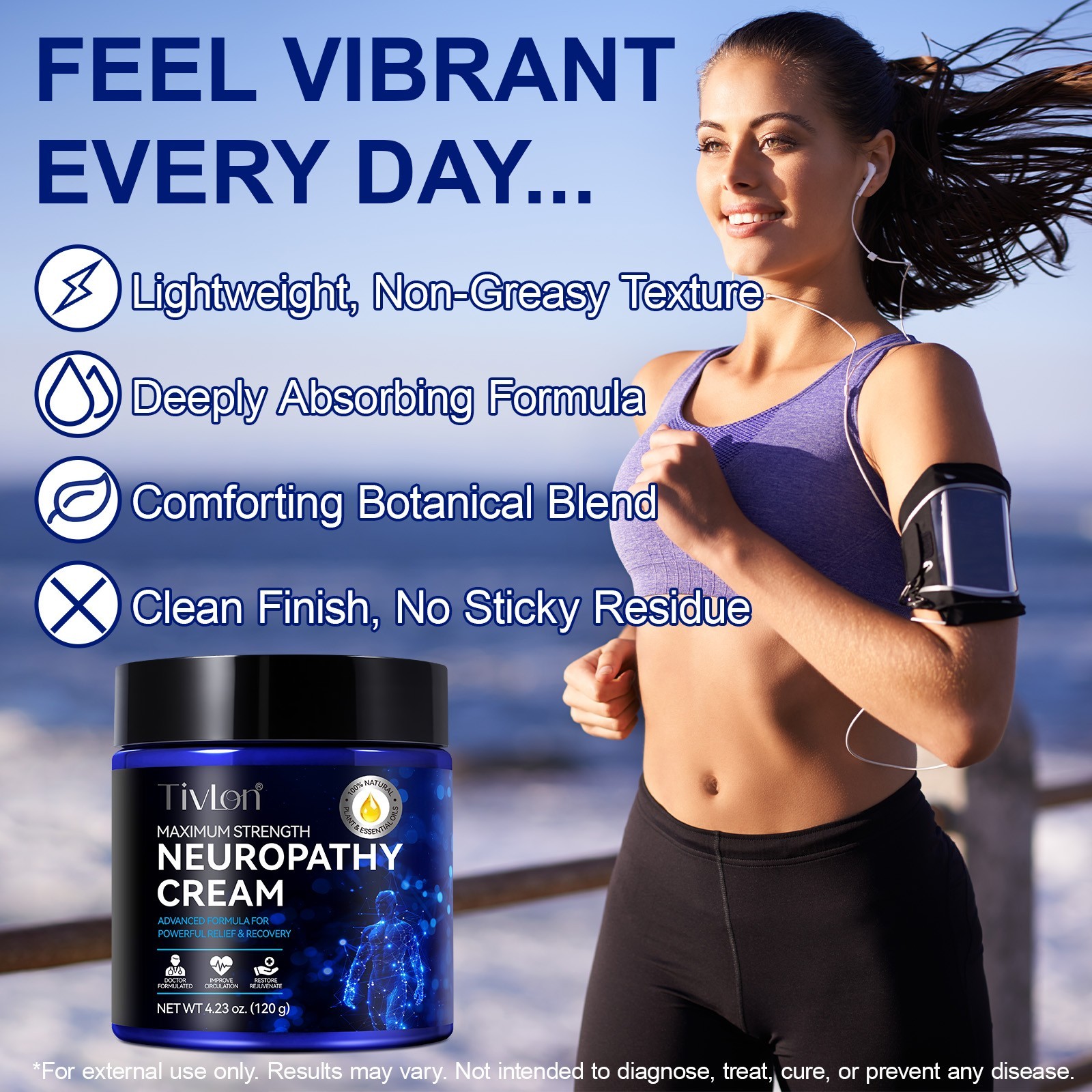 Neuropathy Relief Cream, Neuropathy Pain Relief for Feet, Legs & Hands – Soothin