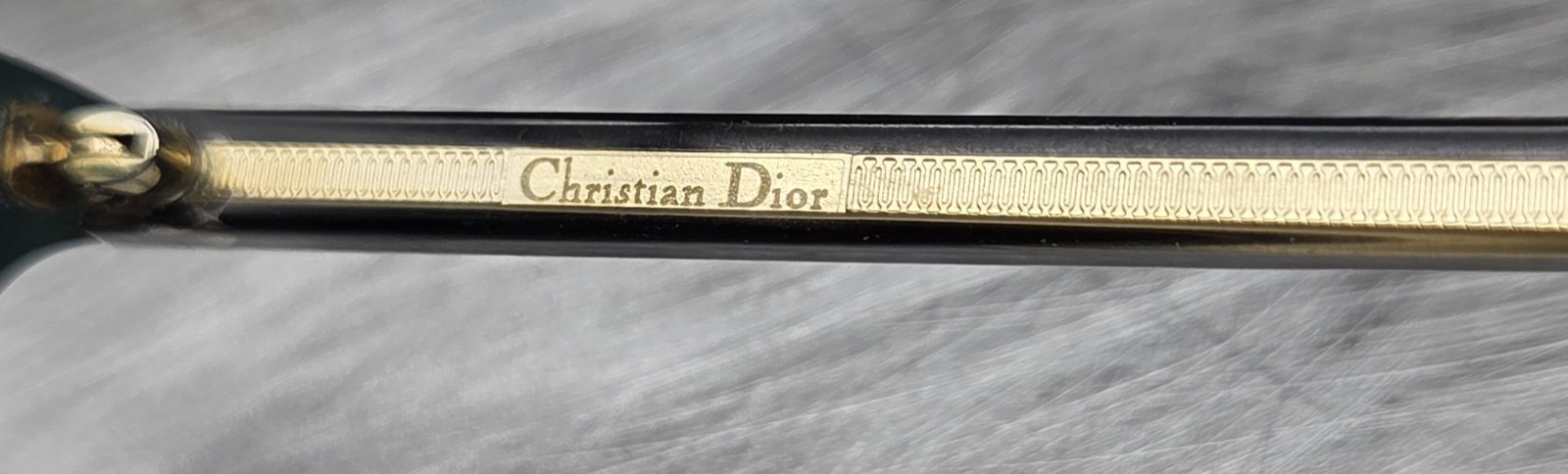 Christian Dior Montaigne No. 27 Green/Black Eyeglasses Frame 51[]16-140 Italy