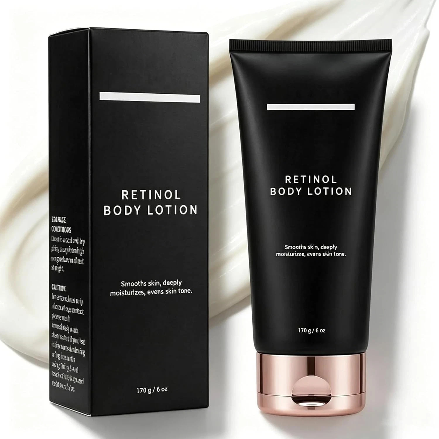 Retinol Anti Aging Body Lotion Firming Cream Crepey Skin Moisturizer 6oz 170g