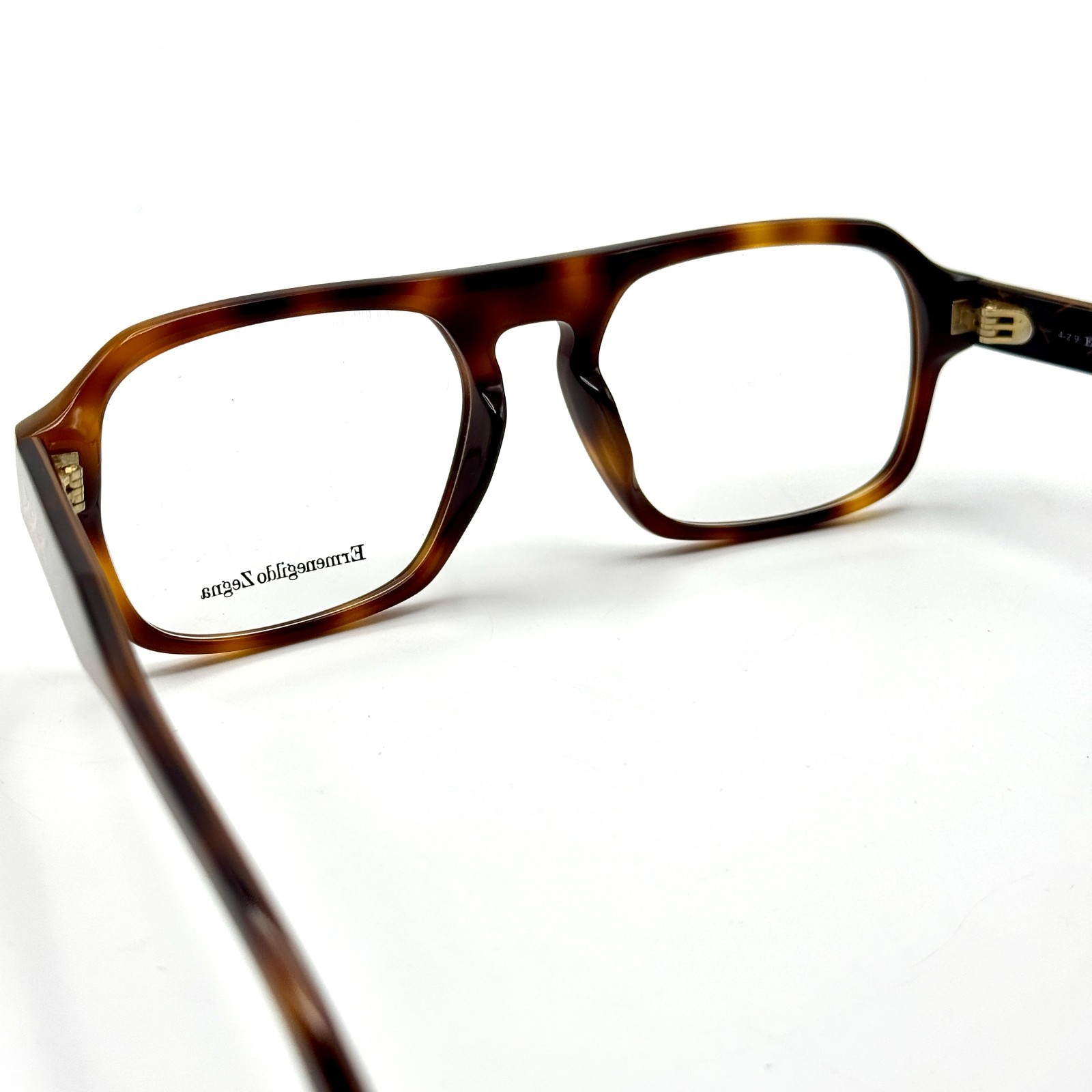 Ermenegildo Zegna Eyeglass Frames XXX13 EZ5199 052 Havana Pilot 54-18-145