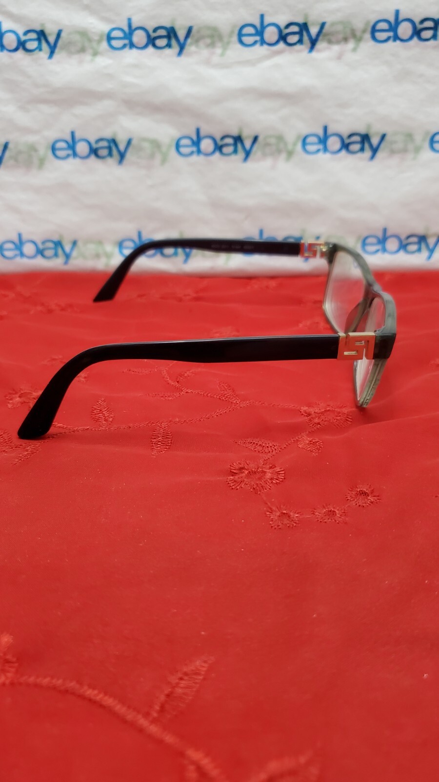 VERSACE 3211 5144 Clear/Green Black 55¤17 145 Eyeglasses “Frame Only” Rx Unknown