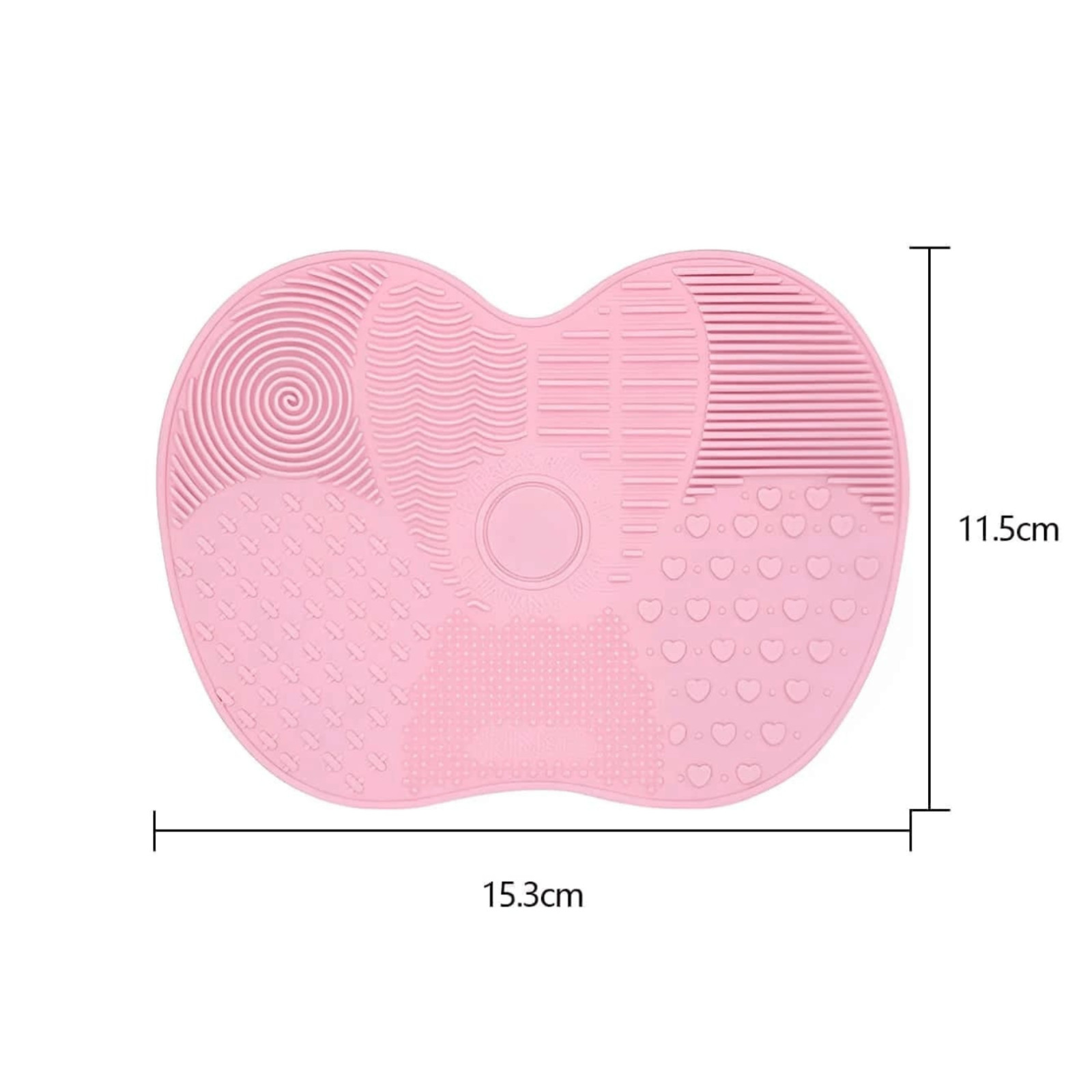 Silicone Makeup Brush Cleaner Mat Scrubber Pad Cosmetic Washing Tool Portable US