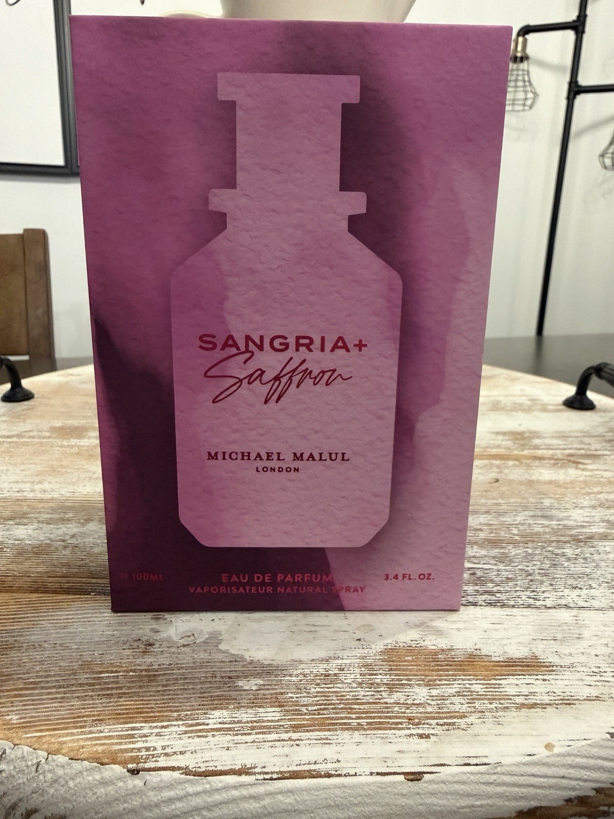 Michael Malul London Sangria+ Saffron 3.4 fl oz EDP Spray Regular Size