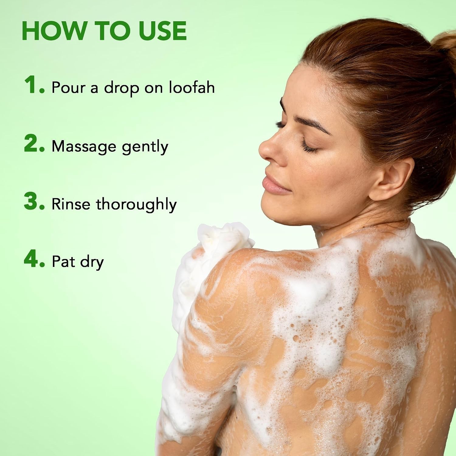 Soothing Jasmine Body Wash – 5-in-1 Hydrating Formula for All Skin Types (16 oz)
