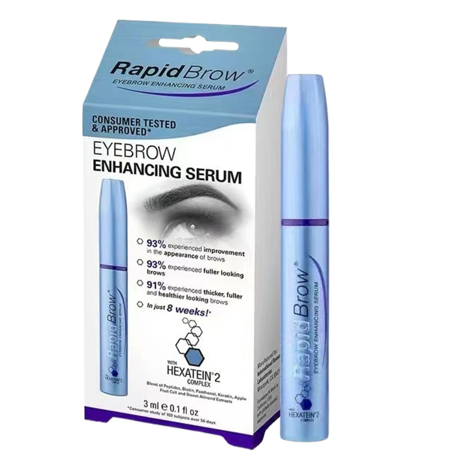 2x Rapid/Lash Eyelash & Eyebrow Enhancing Serum Enhancer Growth Conditioner 3ml