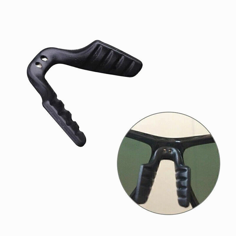 2Pcs Anti-slip silicone Stick On Nose Pads For Eyeglasses Sunglasses.