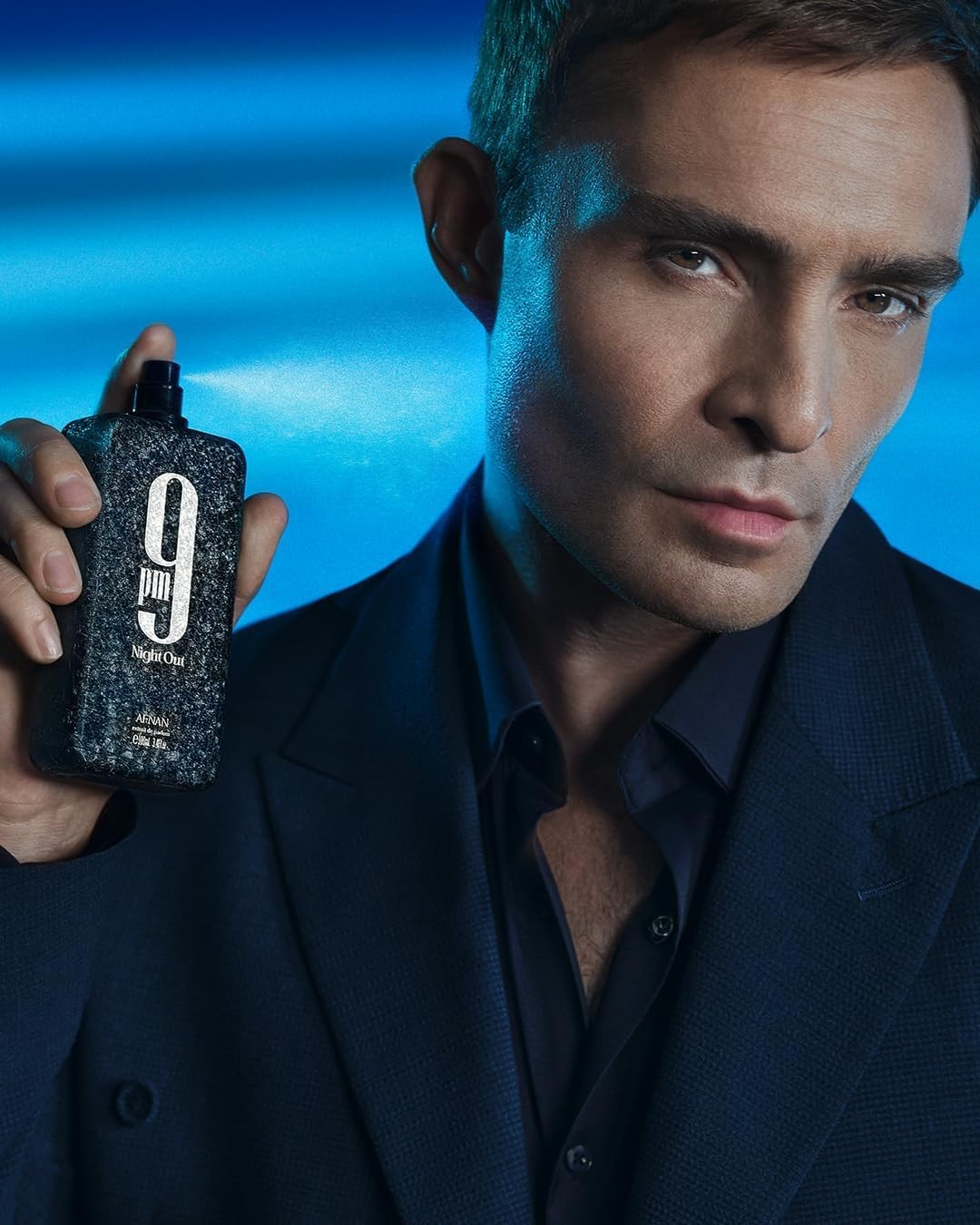 Afnan Unisex 9 PM Night Out Extrait de Parfum Spray 3.4 oz Fragrances