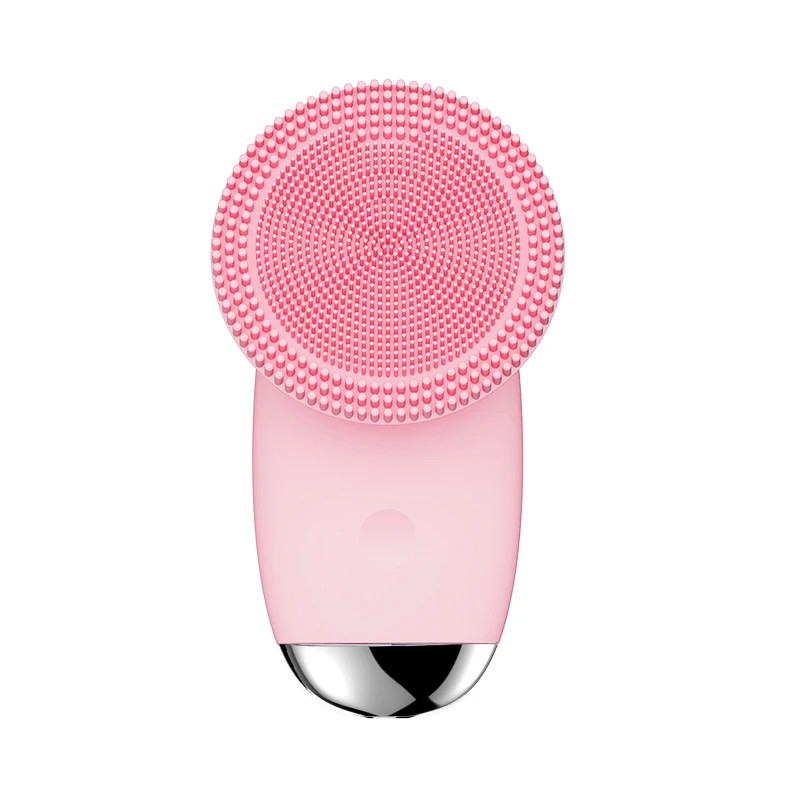 Waterproof Electric Facial Cleansing Brush Silicone Rechargeable Introducer Beau
