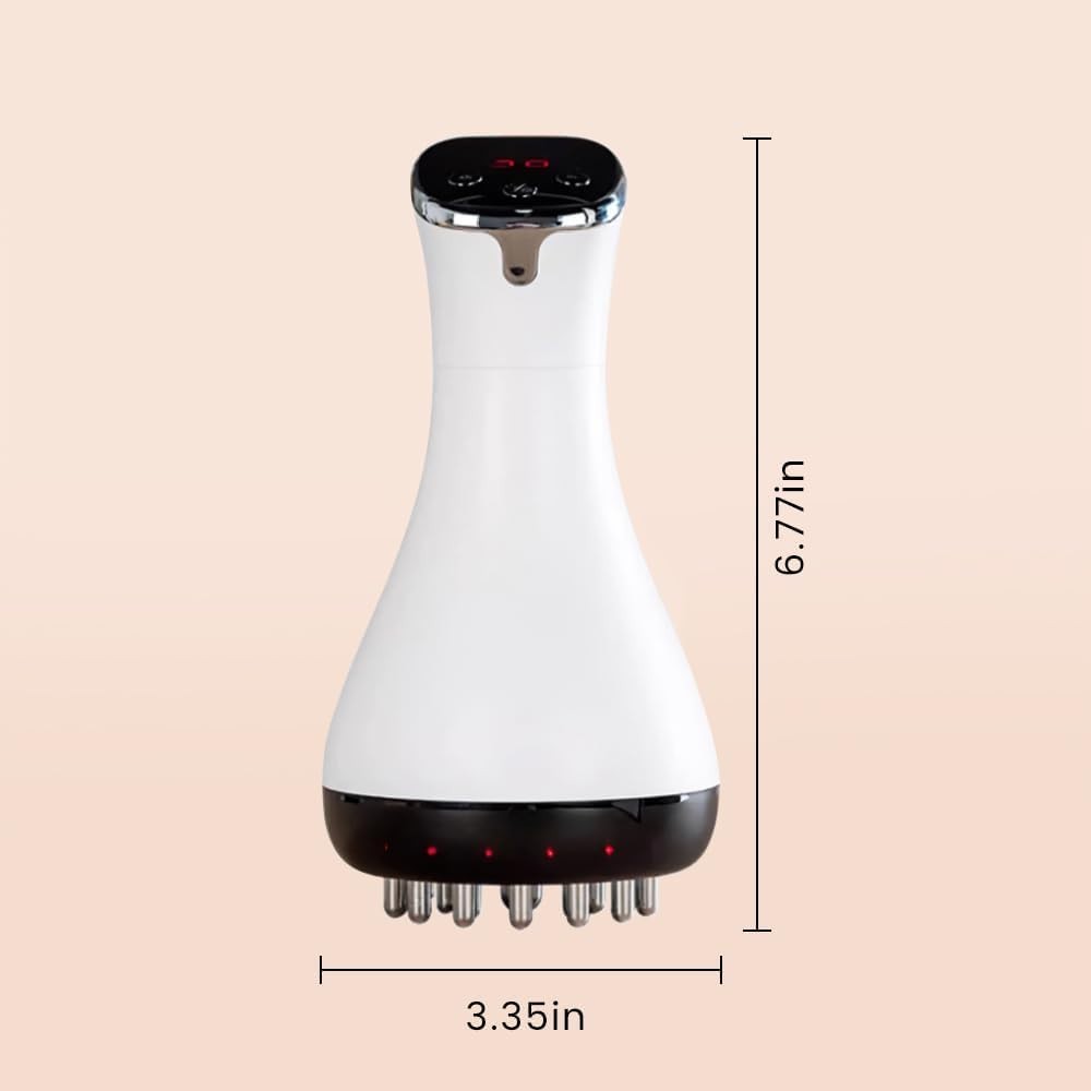 LED Display Rechargeable Massager: Anti-Cellulite & Skin Smoothing for Daily Use