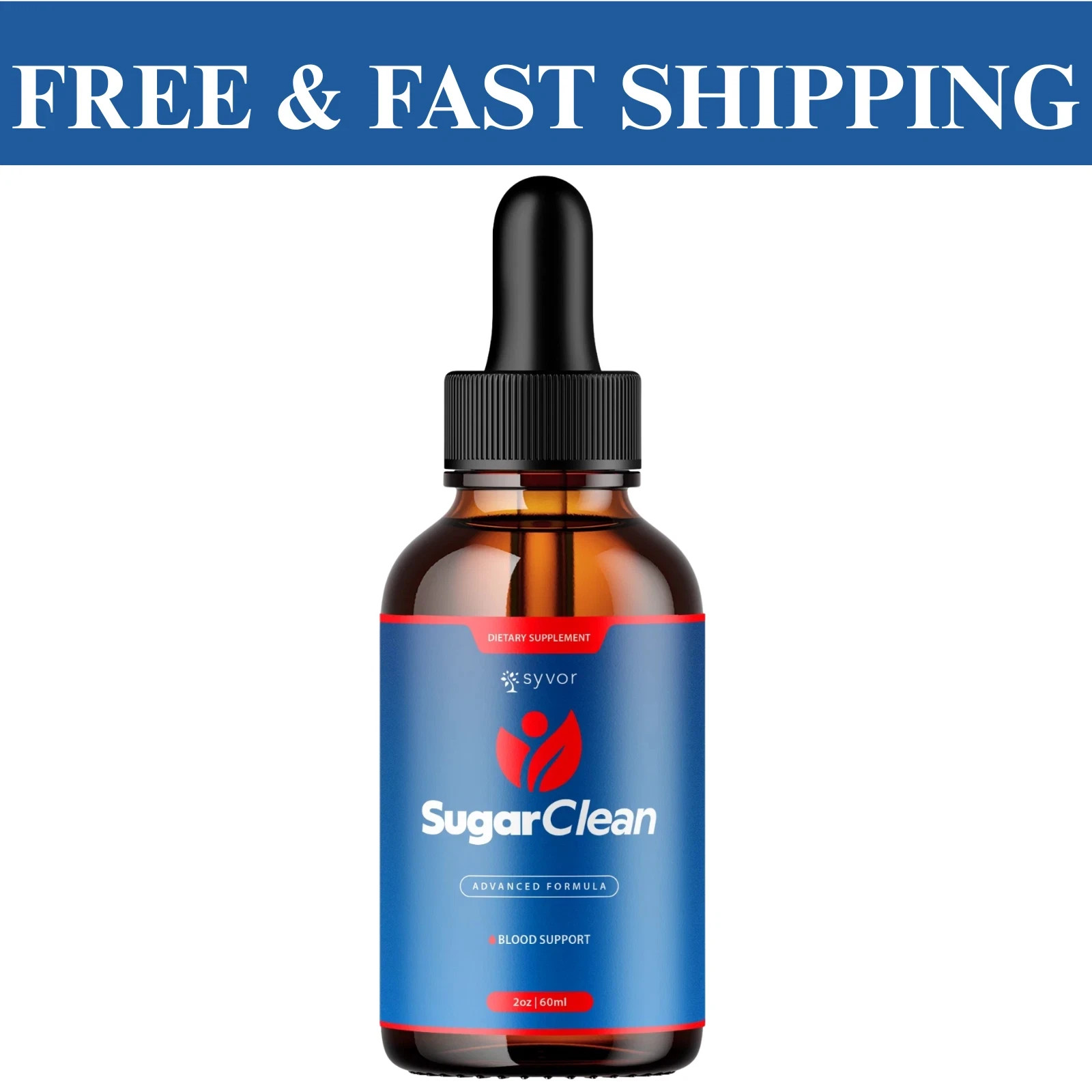 (1 Pack) Sugar Clean Blood Support Drops SugarClean Vitamin Supplement 30 Servs