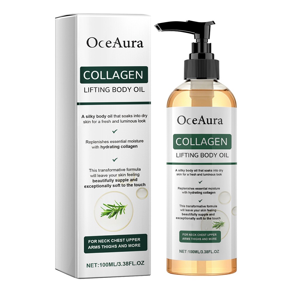 Collagen Lifting Firming Body Oil Skin Tightening Hydrating Massage Oil