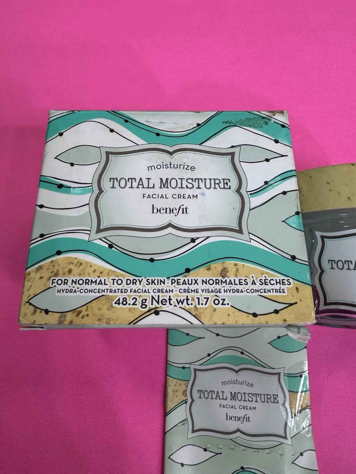 Benefit Total Moisture Facial Cream 48.2 ml / 1.7 oz NEW RARE