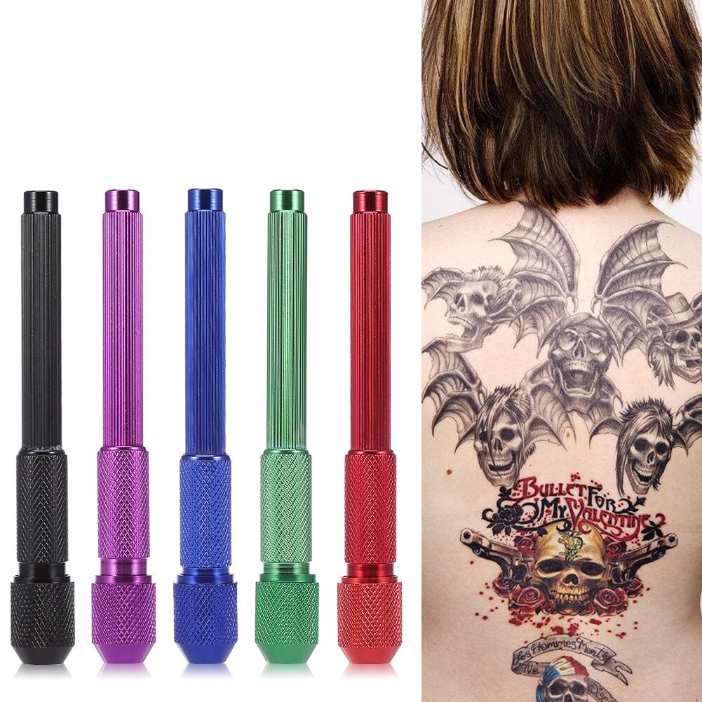 2pcs Tattoo Pen Holder For Skin Marking Pen Skin Surfer Stencil Outlining Pen US