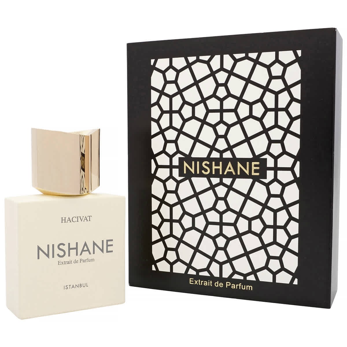 Nishane Men’s Hacivat Extrait de Parfum Spray 1.7 oz Fragrances 8681008055388