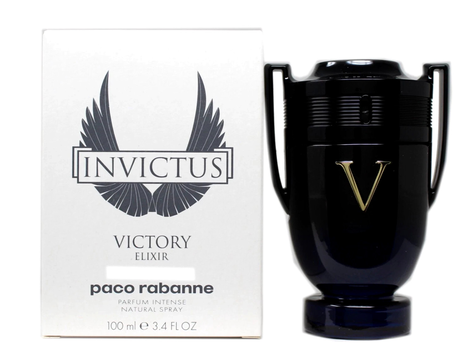 INVICTUS VICTORY ELIXIR BY PACO RABANNE-PARFUM-3.4 OZ-100 ML-SPRAY-TST-FRANCE
