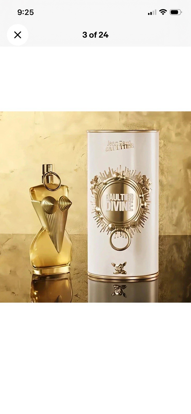 Gaultier Divine by Jean Paul Gaultier 3.4 oz EDP Perfume Women New “Tester”