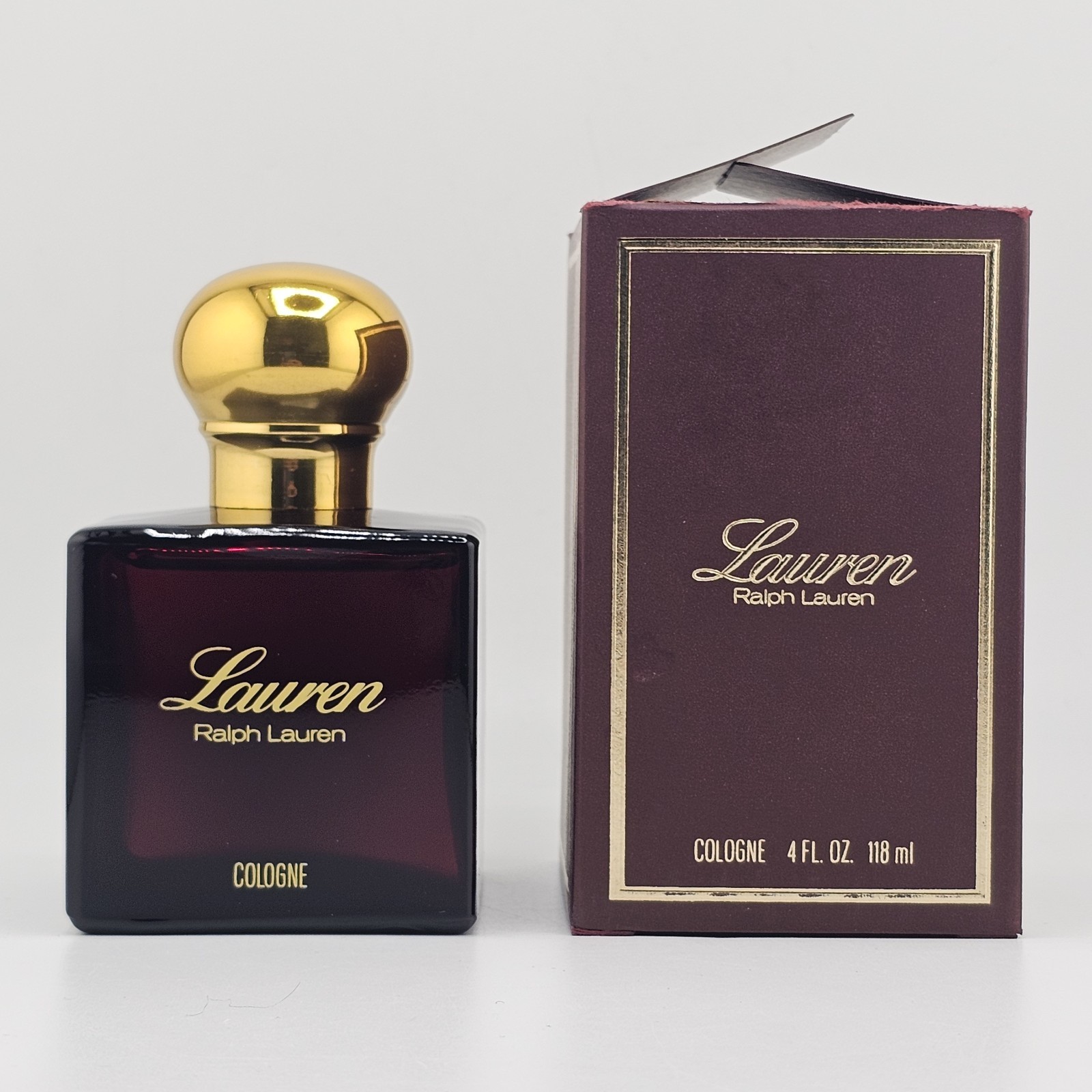 Ralph Lauren Lauren Eau de Cologne 118ml 4fl.oz. Splash Vintage Rare