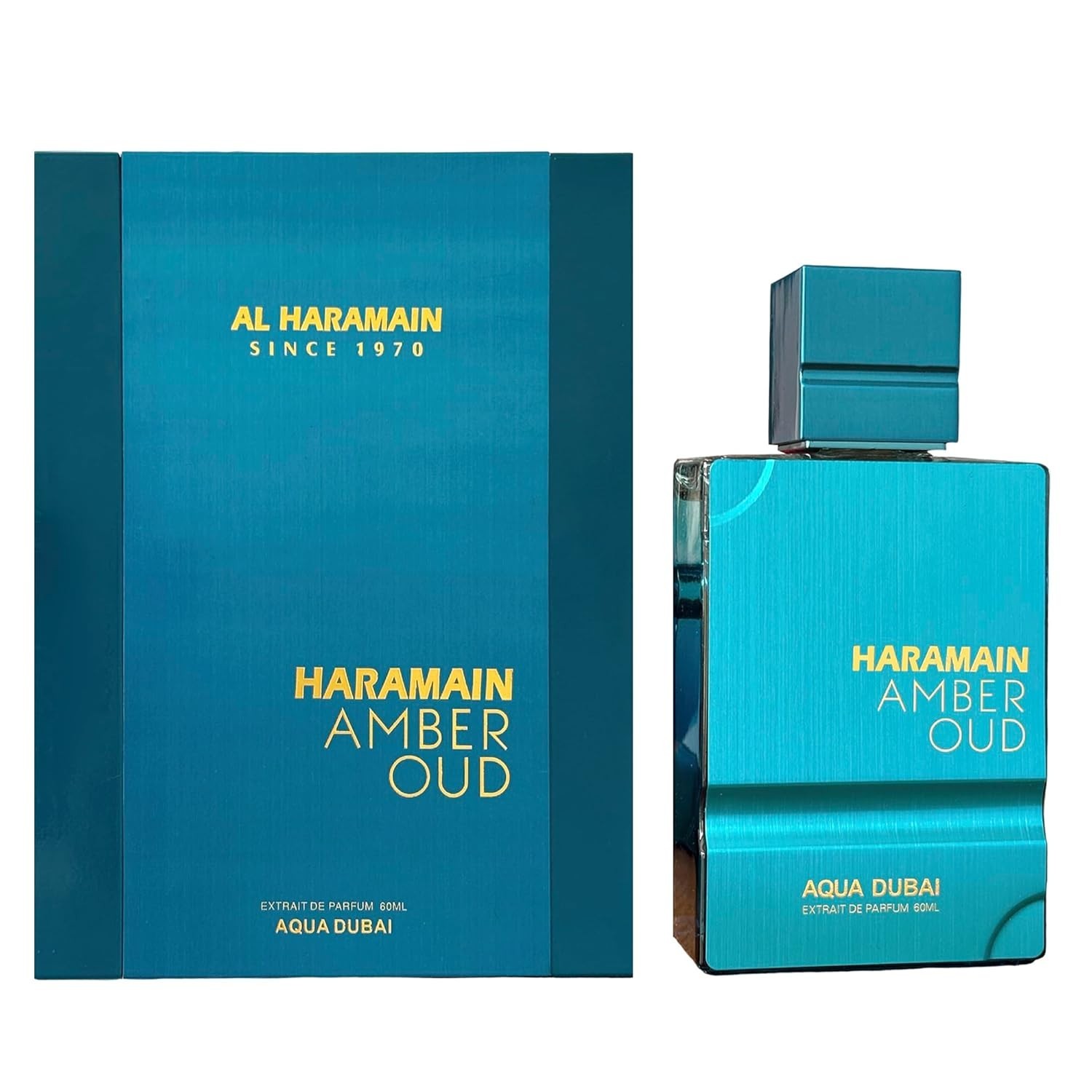 Al Haramain Amber Oud – Aqua Dubai – Cologne for Men and Women – 60ml (2.0 oz)