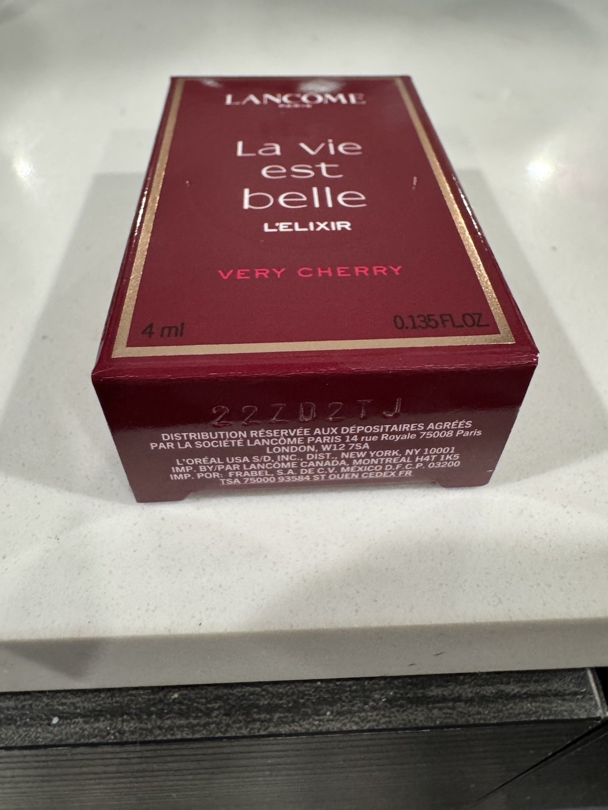 Lancôme La vie est belle L’ELIXIR VERY CHERRY Mini Brand New With Box