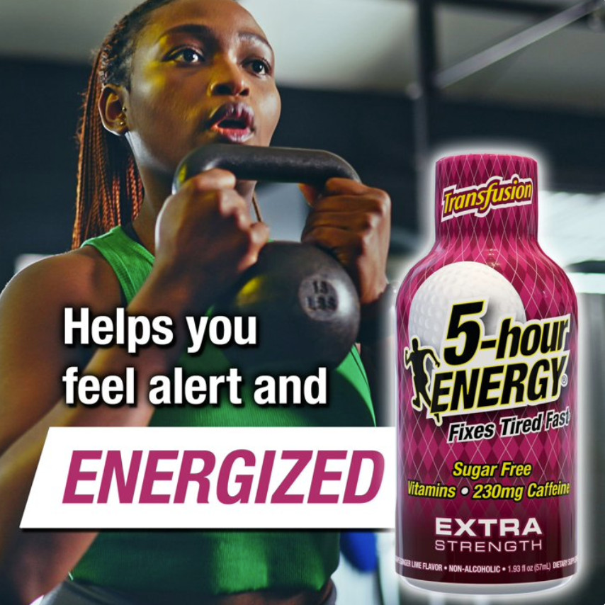 5-Hour Energy Shot, Extra Strength Transfusion Flavor, 30 Count