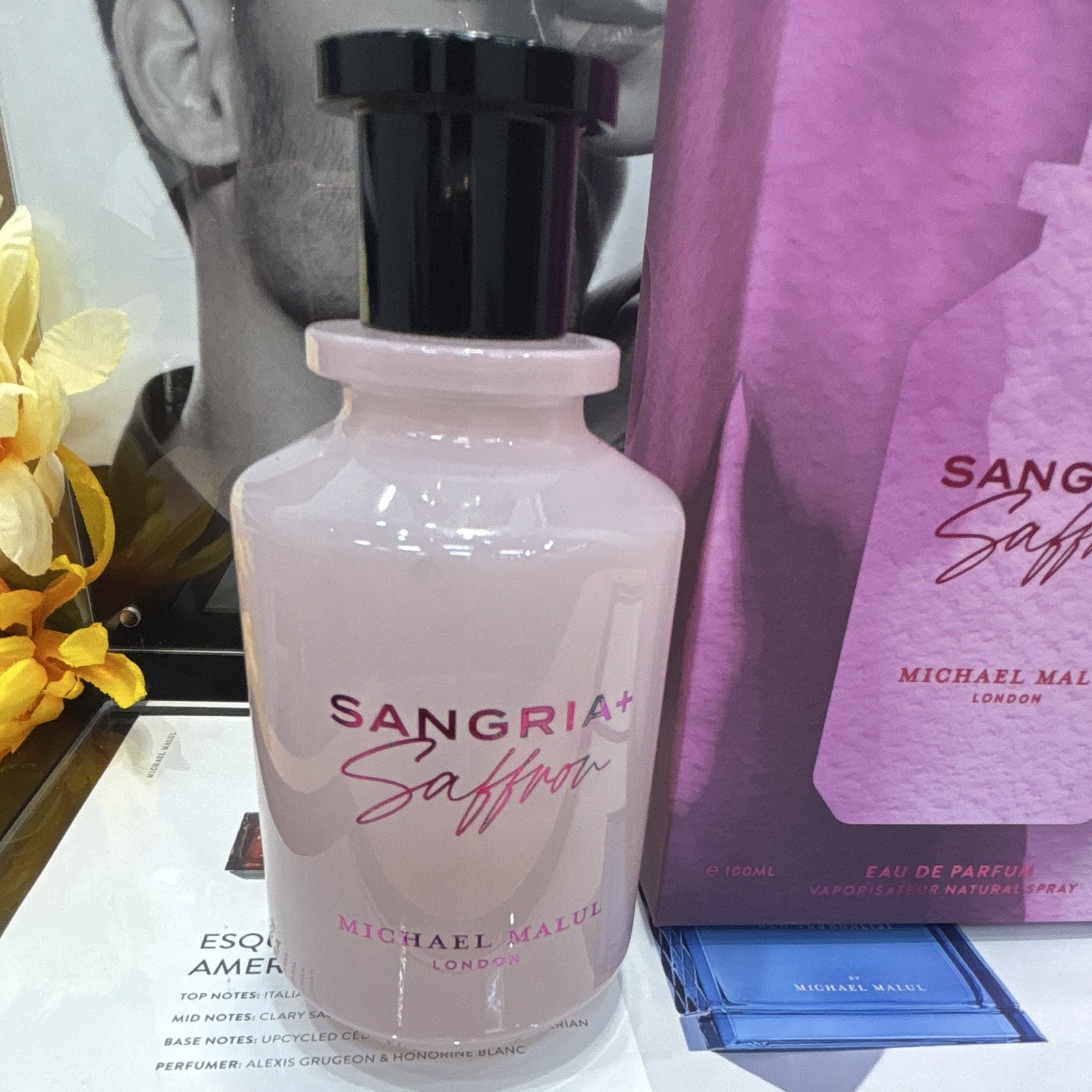 Michael Malul London Sangria+ Saffron Eau de Parfum Spray 3.4 fl oz Plastic-Free