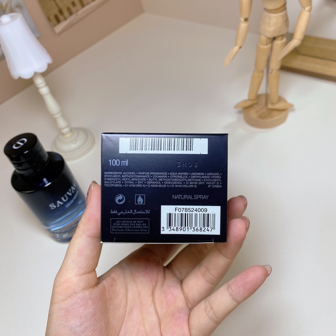 DIOR Sauvage Eau de Parfum 3.4OZ With receipt